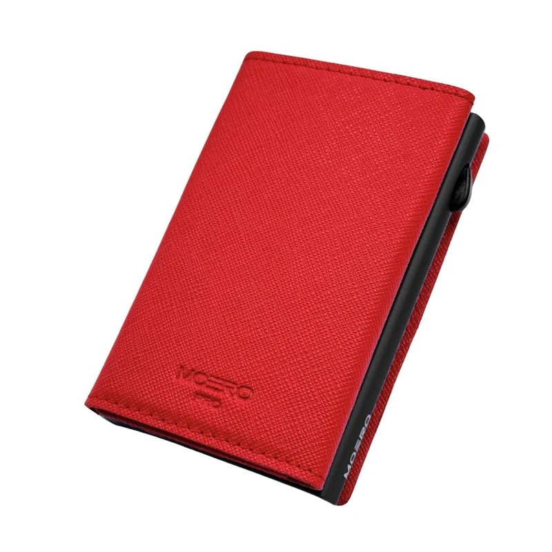 Moero Pro Saffiano Red Zip