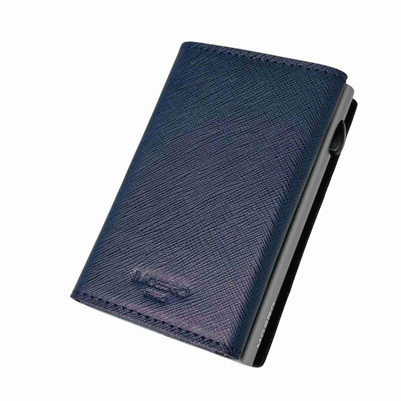 Moero Pro Saffiano Blue Zip
